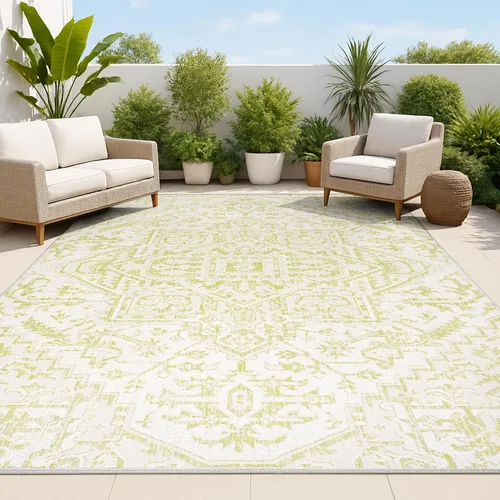 Vista 6 de JONATHAN Y SMB105D-28 - Alfombra de pasillo Boho para interiores y exteriores 2 x 8, color Negro/Gris, con textura de estrella, tejida