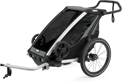 Vista 10 de Thule Chariot Lite - Remolque y cochecito multideportivo Agave