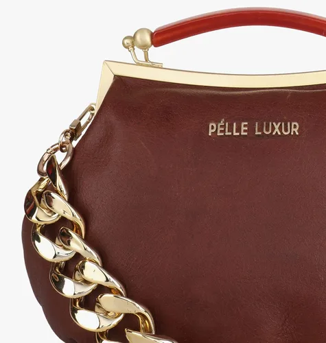 Vista 5 de Pelle Luxur Isonic Sling Bag Ladies Leather Bag Brown