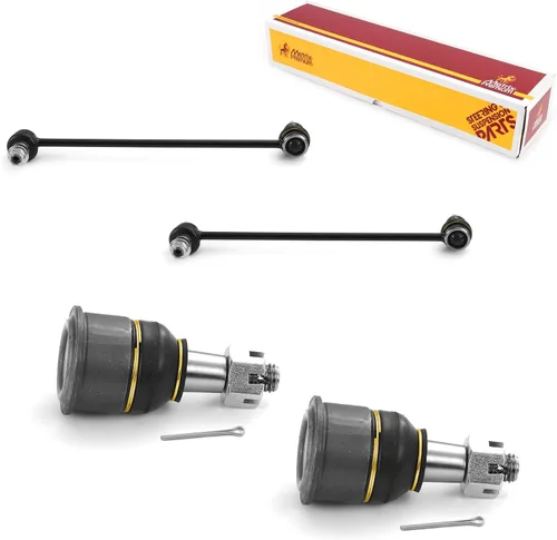 Vista 235 de Metrix Premium Chassis Parts - Juego de 4 piezas de articulación de rótula superior y barra estabilizadora delantera para Ford Ranger RWD 1998-2011