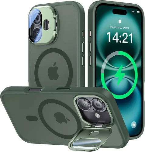 Vista 88 de VOFATA [Protección Completa Mejorada de la Cámara] para Funda iPhone Air con Cubierta de Cámara con Soporte [Compatible con MagSafe][Protección