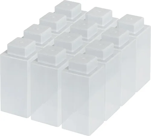 Vista 53 de EverBlock Paquete modular de plástico de tamaño natural de 3 x 3 pulgadas Bloques de construcción gigantes Fácil de conectar y reutilizar Uso