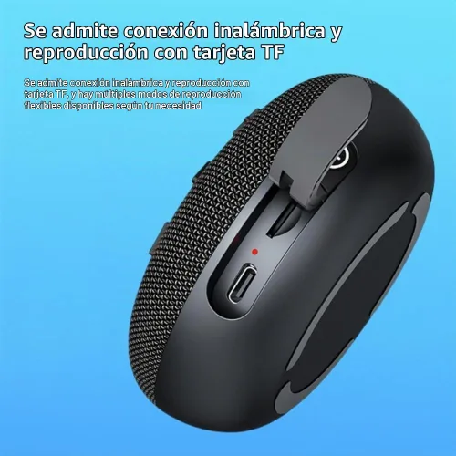Vista 4 de Altavoz Bluetooth magnético para carrito de golf y lugar de Negro