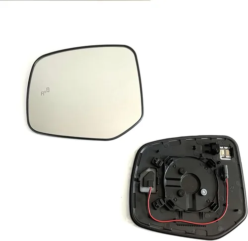 Vista 2 de Vidrio de espejo calefaccionado para automóvil con luz de advertencia de punto ciego, para Toyota LAND CRUISER 300 LC300 2022