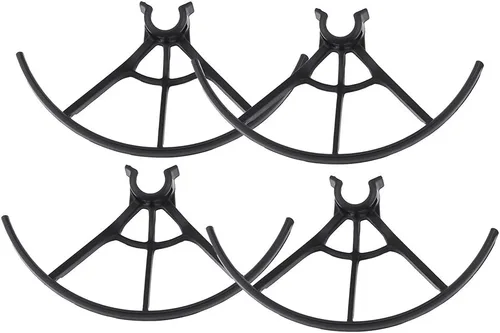 Vista 2 de 4 protectores de hélice para drones, láminas de hélice de plástico, protectores de hélice, cuchillas protectoras para Tello Quadcopter