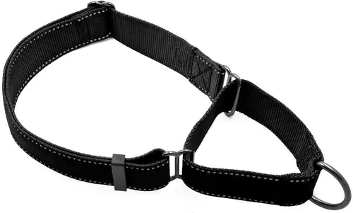 Vista 14 de Max and Neo Collar de nylon Martingale para perros - Donamos a un rescate de perros por cada collar vendido (Pequeño, Azul)