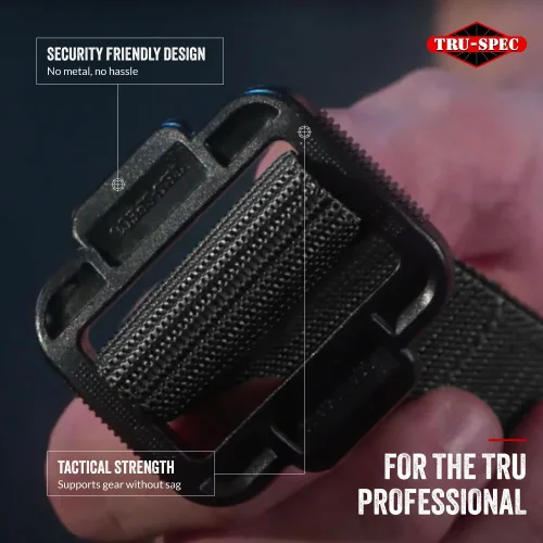 Vista 7 de Cinturón de trabajo para hombre, de acceso rápido en controles de seguridad, de TRU-SPEC
