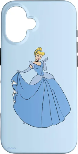 Vista 32 de Disney Funda para iPhone 17 con diseño de princesa Cenicienta en azul