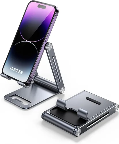 Vista 6 de UGREEN Soporte de Teléfono para Escritorio Porta Celular Ajustable Compatible con iPhone 17 Air/16/15/14/13 Pro Max/12 Mini/11/XS Max/XR/X/Nintendo
