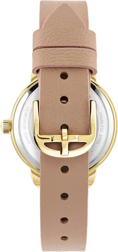 Vista 2 de Ted Baker Señoras Marrón Claro Cuero Vegano Correa Reloj (Modelo BKPFLS3049I), Marrón, Moderno