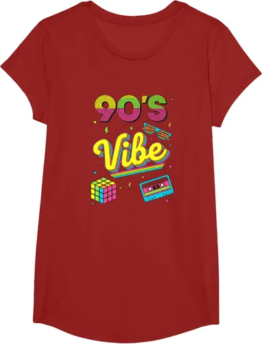 Vista 81 de 90s Nostalgia Retro Apparel - 90'S Vibe Retro T-Shirt Negro