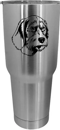 Vista 169 de Cairn Terrier - Vaso grabado con temática de perro, 30 onzas
