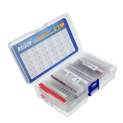 Vista 2 de BOJACK Kit surtido de diodos Zener de 30 valores 600 piezas de 1 W