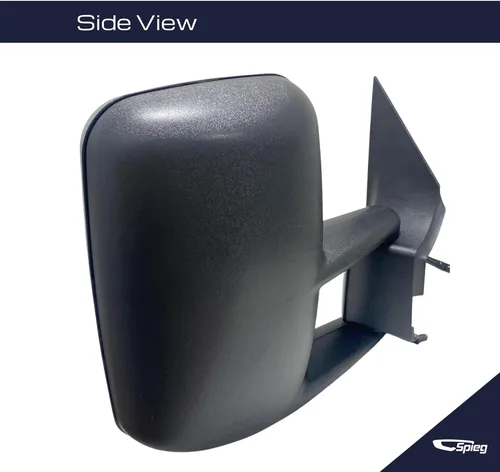 Vista 4 de Spieg Espejo lateral del pasajero para Dodge Mercedes Freightliner Sprinter 2000-2006 ajuste de potencia calentado manual plegable texturizado negro