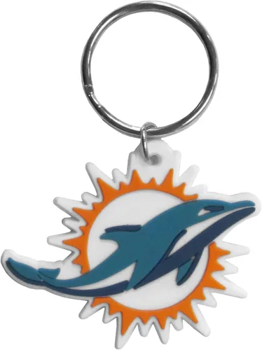 Vista 27 de NFL cadena de hule flexible para llavero