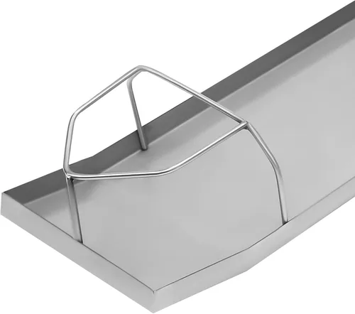 Vista 6 de Rodilleras de hormigón, 28 x 8 pulgadas, de acero inoxidable, curvadas con rodilleras, rodilleras, tablas de kneedboards de concreto, deslizadores
