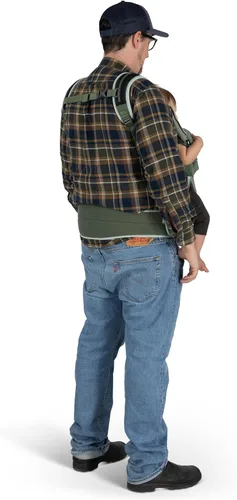 Vista 14 de Osprey Poco Soft - Portabebés convertible suave para recién nacidos - Cabestrillo ergonómico para niños pequeños