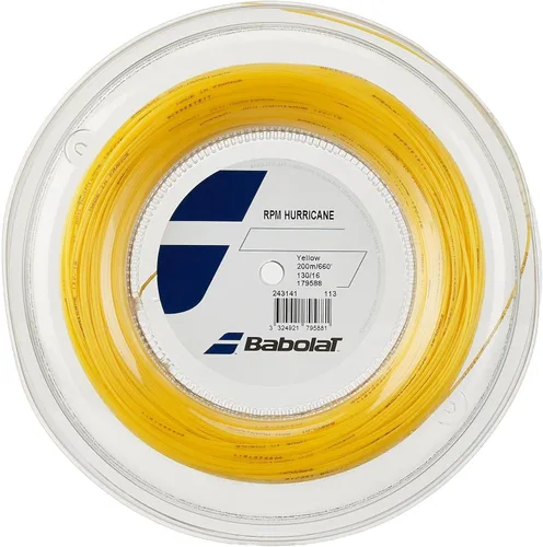 Vista 2 de Babolat バボラ テニスガット ロール RPMハリケーン（RPM Hurricane） 243141