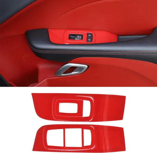 Vista 9 de Voodonala Cubierta del panel de elevación de ventana para Dodge Challenger 2015-2024, accesorios para Dodge Challenger 2015-2024