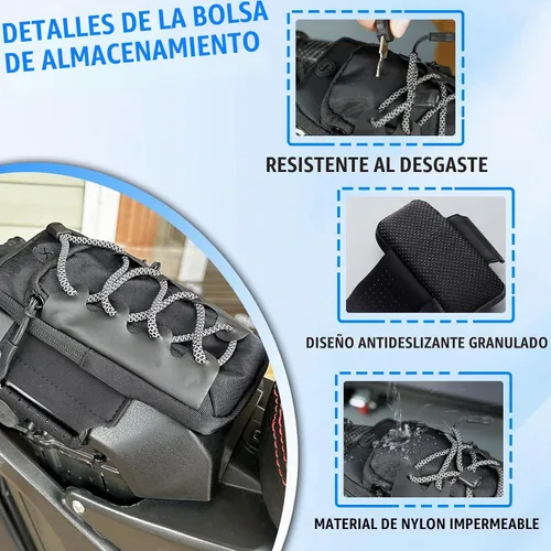Vista 6 de Tool Front Frame Bag Sur Ron Storage Bag Electric Motorcycle Waterproof Reflective Design For Surron Light bee S/X Segway X160/X260 Talaria