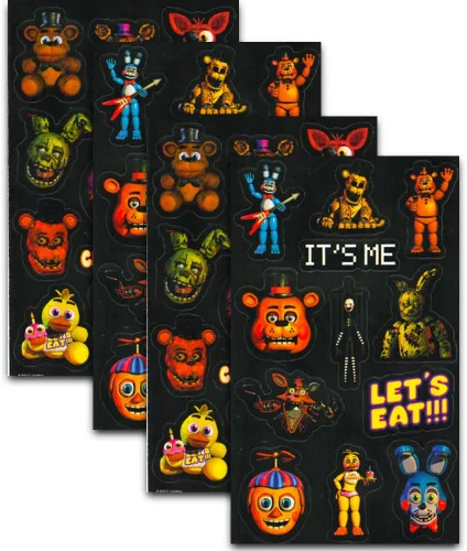 Vista 2 de Five Nights At Freddy's Pegatina estándar - 4 hojas