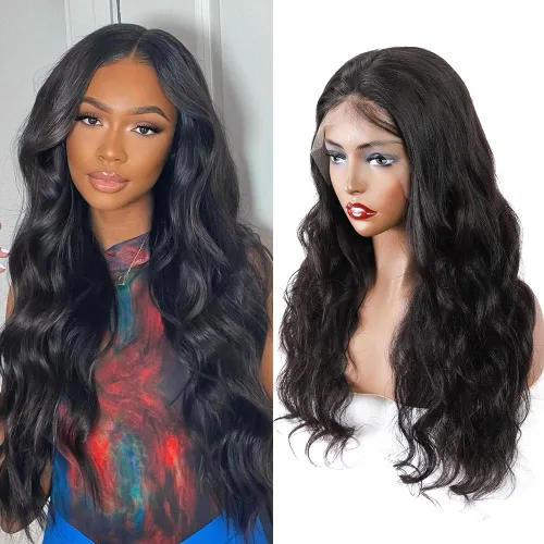 Vista 35 de Cabello humano ondulado con cierre frontal de encaje HD 4 x 4, cierre de encaje con cabello de bebé, cabello humano 100% virgen brasileño
