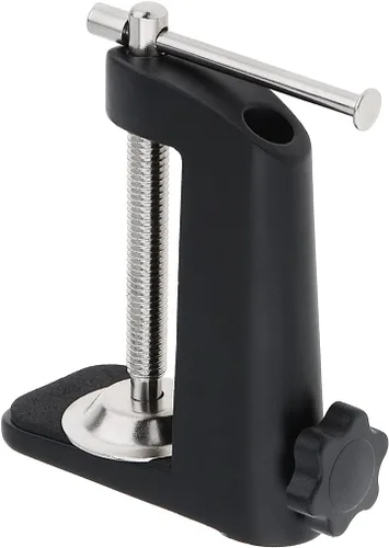 Vista 4 de RTNLIT Abrazadera universal de montaje de mesa en forma de C para micrófono, brazo de tijera, soporte de brazo de tijera con tornillo
