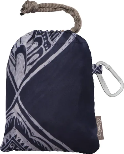 Vista 2 de ChicoBag Vita - Bolsa reutilizable con clip de mosquetón Bolsas de compras compactas reutilizables Respetuosas con el medio ambiente, Bandana