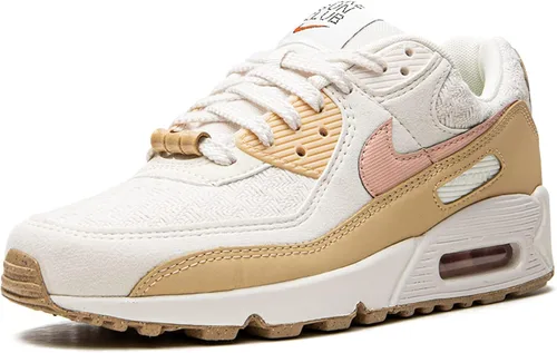 Vista 4 de Nike Air Max 90 SP - Tenis de correr para mujer, Metálico Dorado