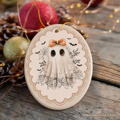 Vista 4 de Decoraciones colgantes espeluznantes para árbol de Halloween y decoración del hogar