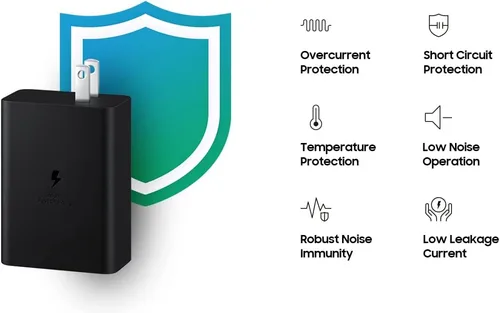 Vista 6 de Samsung Adaptador trío negro de 65 W