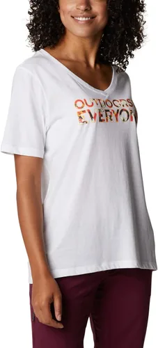 Vista 5 de Columbia Women's Bluebird Day Relaxed V Neck