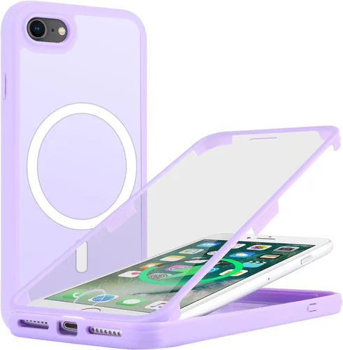 Vista 24 de Funda para iPhone 8 Plus con protector de pantalla, compatible con Magsafe, para iPhone 7 Plus, protector de pantalla integrado, funda delgada
