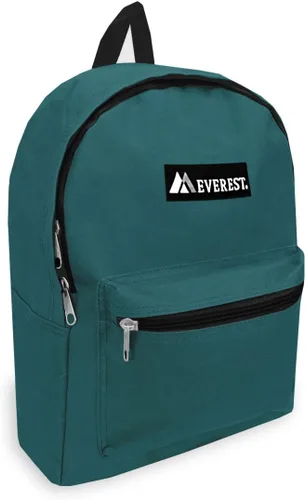 Vista 12 de Everest mochila clásica para equipaje, Verde agua), 1045K-AQ Azul aguamarina