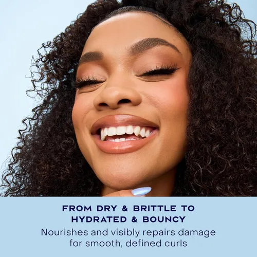 Vista 4 de SheaMoisture Manuka Honey & Yogurt Smooth & Hold Mousse para el cabello multipeinado para nutrición, 7.5 oz