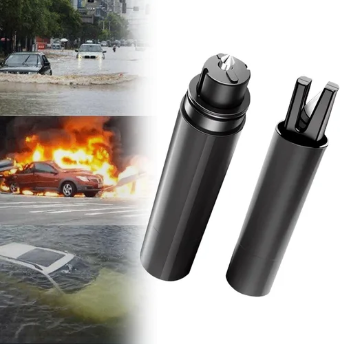 Vista 7 de Safehammer, rompecristales Safehammer, martillo seguro para martillo, martillo de vidrio seguro bajo el agua, martillo de seguridad para autos