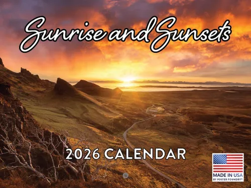Vista 182 de Calendario de Alabama 2026 para pared, 12 meses, mensual, recuerdos escénicos de AL Hecho en Estados Unidos