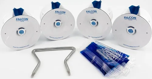 Vista 6 de WaterFree - Cartucho urinario (4 unidades) - Falcon + Sloan WES-150 FWFC Compatibilidad universal - Incluye cartucho urinario sin agua, sellador