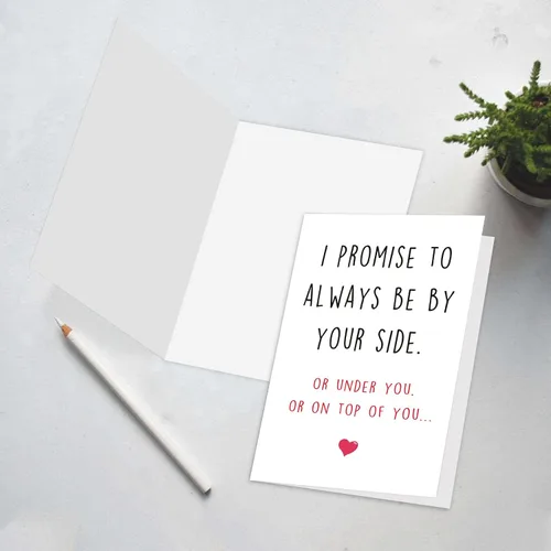 Vista 5 de Alzombi Divertida tarjeta de aniversario para hombres y mujeres, tarjeta de cumpleaños traviesa para él y ella, tarjetas del día de San Valentín