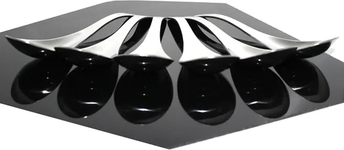 Vista 3 de Juego de 6 cucharas de sopa de acero inoxidable de 6 a 6.5 x 1.8 pulgadas con aspecto moderno, excelente forma (6)