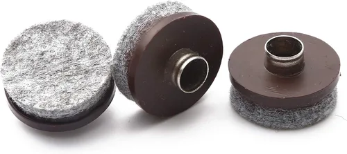 Vista 7 de Furnigear - Almohadillas de fieltro para uñas, resistentes para superficies de suelos de madera dura, protectores de suelo que protegen tu suelo