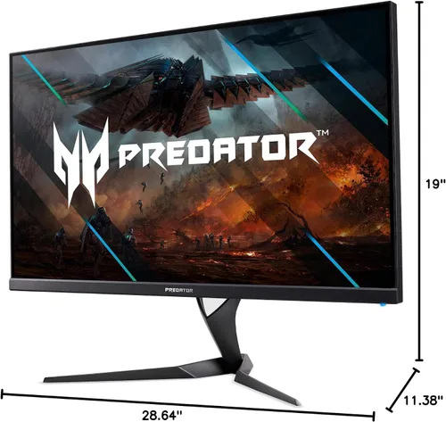 Vista 6 de AcerDepredator xb323u gxbmiiphzx 32 "WQHD (2560 x 1440) Monitor de juegos IPS NVIDIA G-SYNC compatible VISPLAZA CERTIFICADAHDR600 Hasta 0.5ms