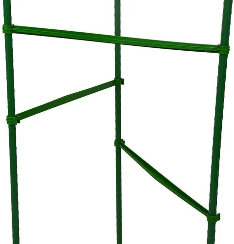Vista 7 de 48 brazos de estaca para jaula de tomate, conectores de enrejado expandibles de 11.8 pulgadas, conectores de estacas de jardín de 0.433 in
