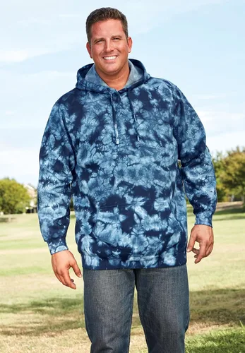 Vista 5 de KingSize - Sudadera con capucha, sin botones, para hombre