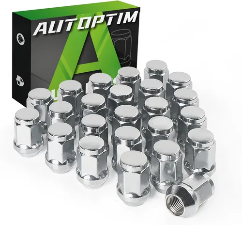 Vista 8 de AUTOPTIM Tuercas de rueda 1/2-20 – Repuesto para Ford Mustang 1964-1973/1994-2014, Edge 2006-2014, Explorer 1990-2019, Ranger 1982-2012, 20 tuercas