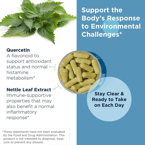Vista 3 de Designs for Health Suplemento de quercetina + ortiga - Suplementos de hoja de ortiga + quercetina con flavonoides - poderosos antioxidantes