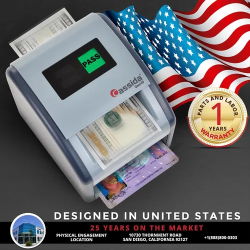 Vista 11 de Detector automático de billetes falsos