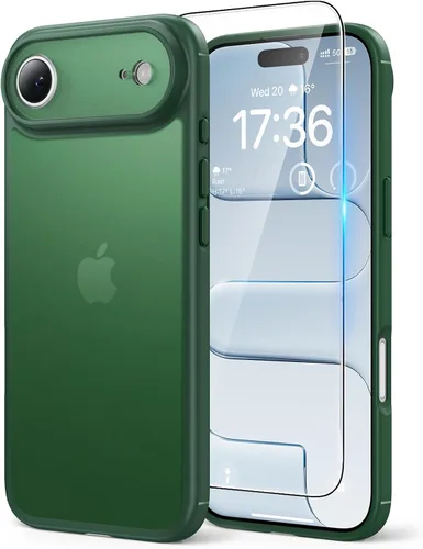 Vista 59 de TAURI Funda para iPhone 17, antiamarilleamiento con protector de pantalla, protección de grado militar, a prueba de golpes, delgada para iPhone 17