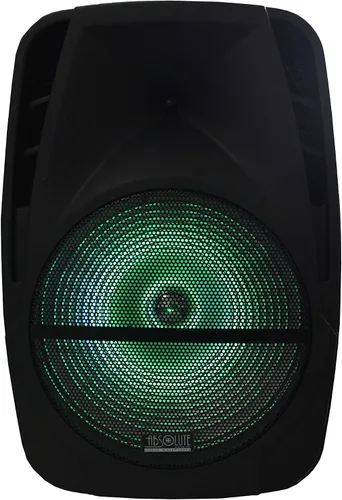 Vista 5 de Altavoz Bluetooth Absolute PRO Series ASBAT15 15" 3000W Altavoz de potencia máxima con Bluetooth incorporado y batería LCD/MP3/USB/Micro SD