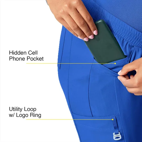 Vista 3 de WonderWink Pantalón deportivo de maternidad para mujer